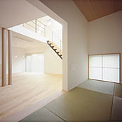 畳スペースからの見渡し