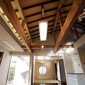 三つ屋根の家