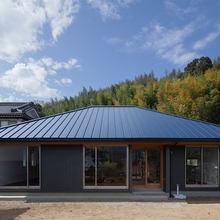 長閑な農村住宅