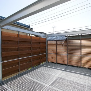 のんびりとした縁側