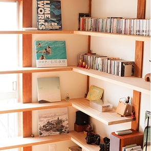 ikenochi リビングから坪庭の眺め