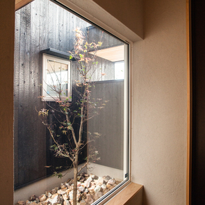 リビング上の吹き抜け