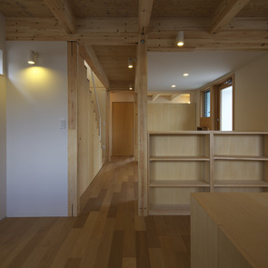 使い方にあわせて家具で変えられる空間