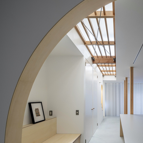 モールテックス仕上げのキッチン