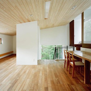 吹き抜けのペンダント照明器具