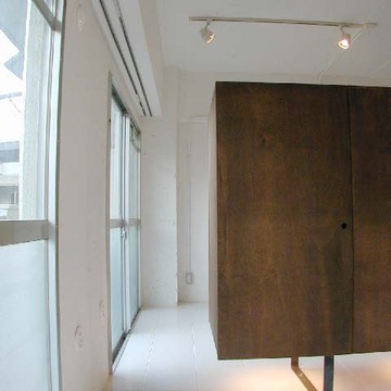 造り付けだから自分達のからだのサイズにあわせてオーダーできる家具