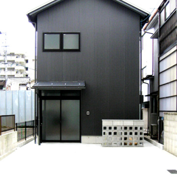 シンプルな切妻屋根