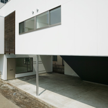 広々スペースを確保した駐車スペース