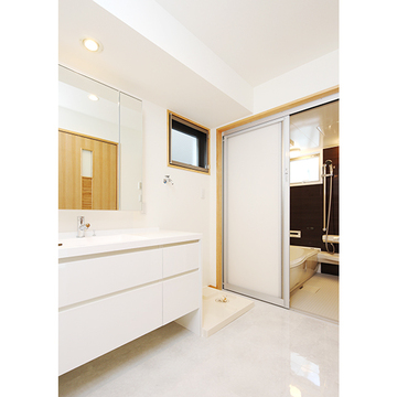 清潔感のある水廻りスペース