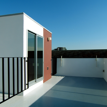 住宅密集地でも大空を独り占め