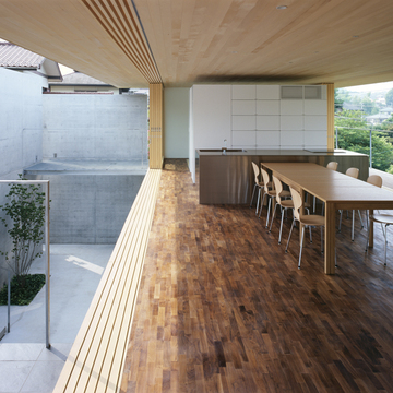 緑山の家　リビング