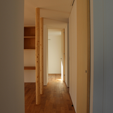 金沢文庫の家　２階リビング