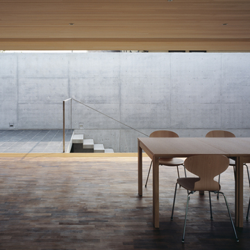 緑山の家　リビング