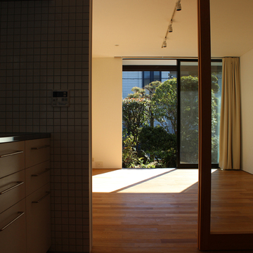 金沢文庫の家　１階リビング