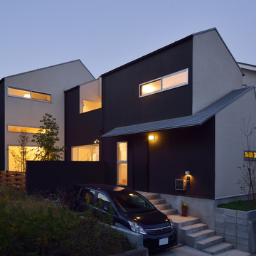 規則的なメリハリがより一層個性的な外観