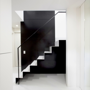 １枚の絵のような階段