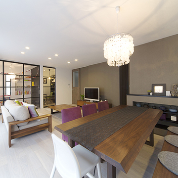 フレンチテイストにまとめたLDK