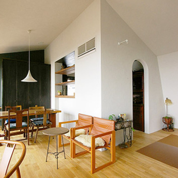 カフェでも始めたくなるような素敵なキッチン