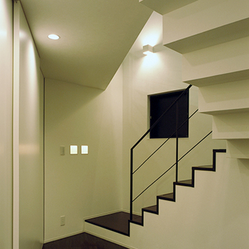 階段もスタイリッシュに
