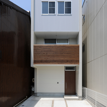 光筒のデザイナーズ住宅