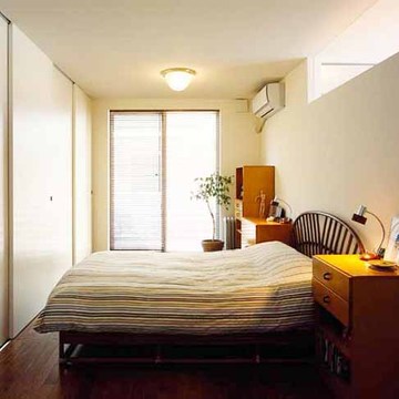 ナチュラルな雰囲気のベッドルーム