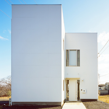 シンプルな外観