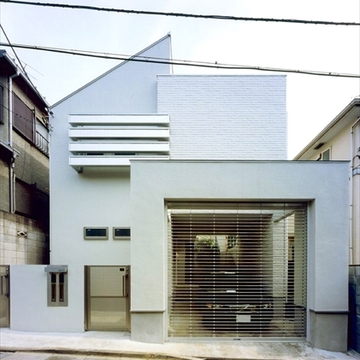 プライベート空間にこだわった外観