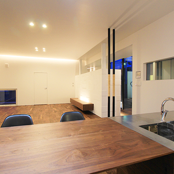 製作キッチン　ステンレスVB仕上