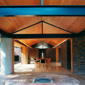 バーベキュー、リビング