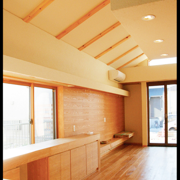 南加木屋の住宅