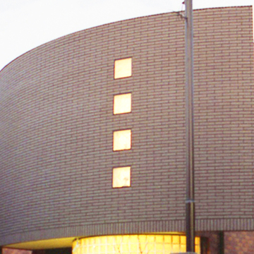 外観の部分拡大