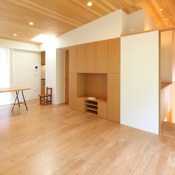 生活の場が繋がる空間