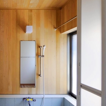 温もりを感じる浴室