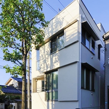 ナチュラルな外壁