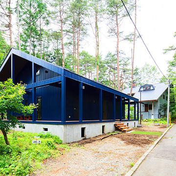 森の中の一軒家