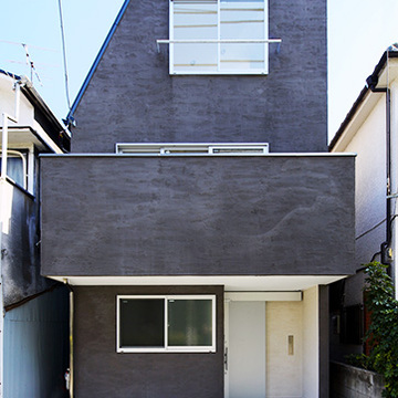 豊町の狭小住宅