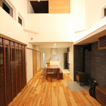 開放的なリビング