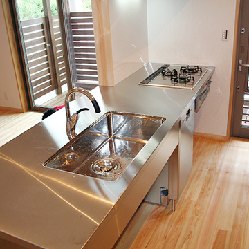 オリジナルキッチンです。