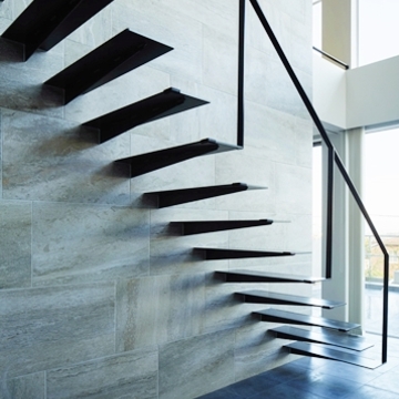 浮遊感のある階段