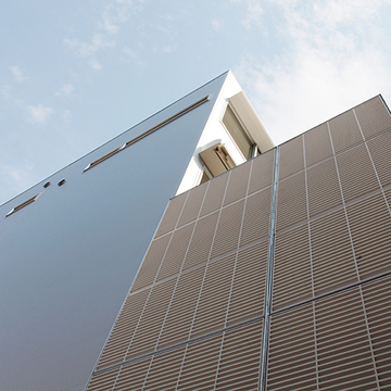 プライバシーを確保する外観