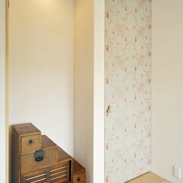 畳コーナーの収納扉