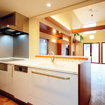 キッチンからの眺め