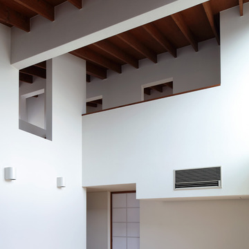 リビング吹き抜け