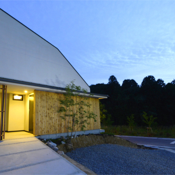 風が通り抜ける家