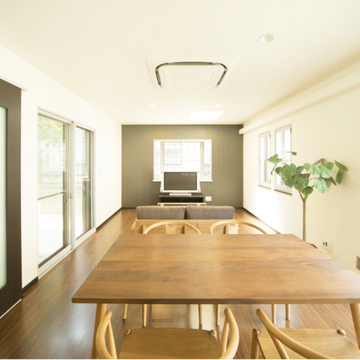 開放的なLDKへの変身