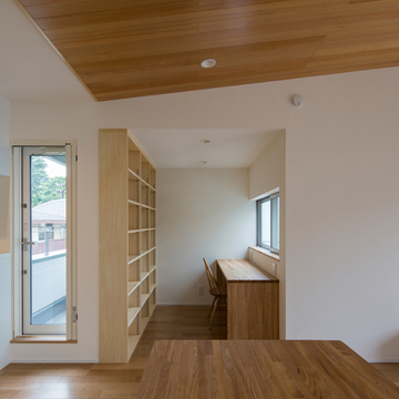 居室の脇にあるスタディーコーナー