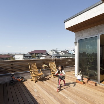 デッキバルコニー