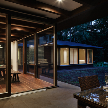 インナーテラス夕景