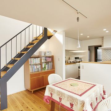 中庭とつながる自由な暮らし