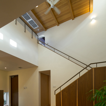 リビング吹き抜け